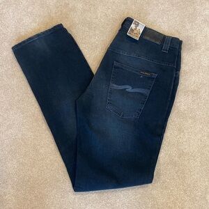 NWT Nudie Thin Finn straight leg jeans